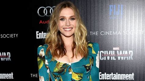 elizabeth olsen big boobs|Elizabeth Olsen’s boobs make her uncomfortable on red carpet